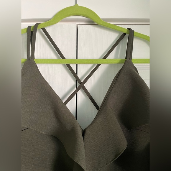 Olive Green Pencil Dress: Oh My Love - Picture 5 of 6